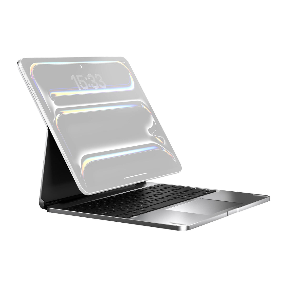 Brydge Max 13.0 Aluminum Keyboard for 13 Inch iPad Pro (Silver)