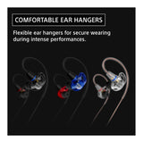 Sony IER-M500 Wired In-Ear Monitor Earphones (Clear)