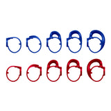 Sony IER-M500 Wired In-Ear Monitor Earphones (Red and Blue)