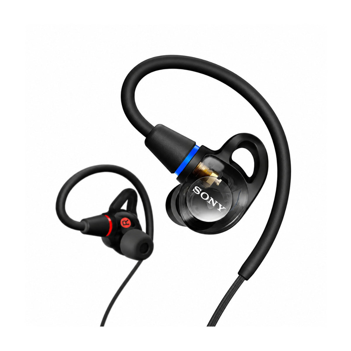 Sony IER-M500 Professional Fully-sealed In-Ear Monitor Headphones with 5mm Dynamic Drive (Black)