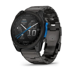 Garmin D2 Mach 2 51mm GPS Aviator Smartwatch with Titanium Bracelet (Carbon Gray Titanium)