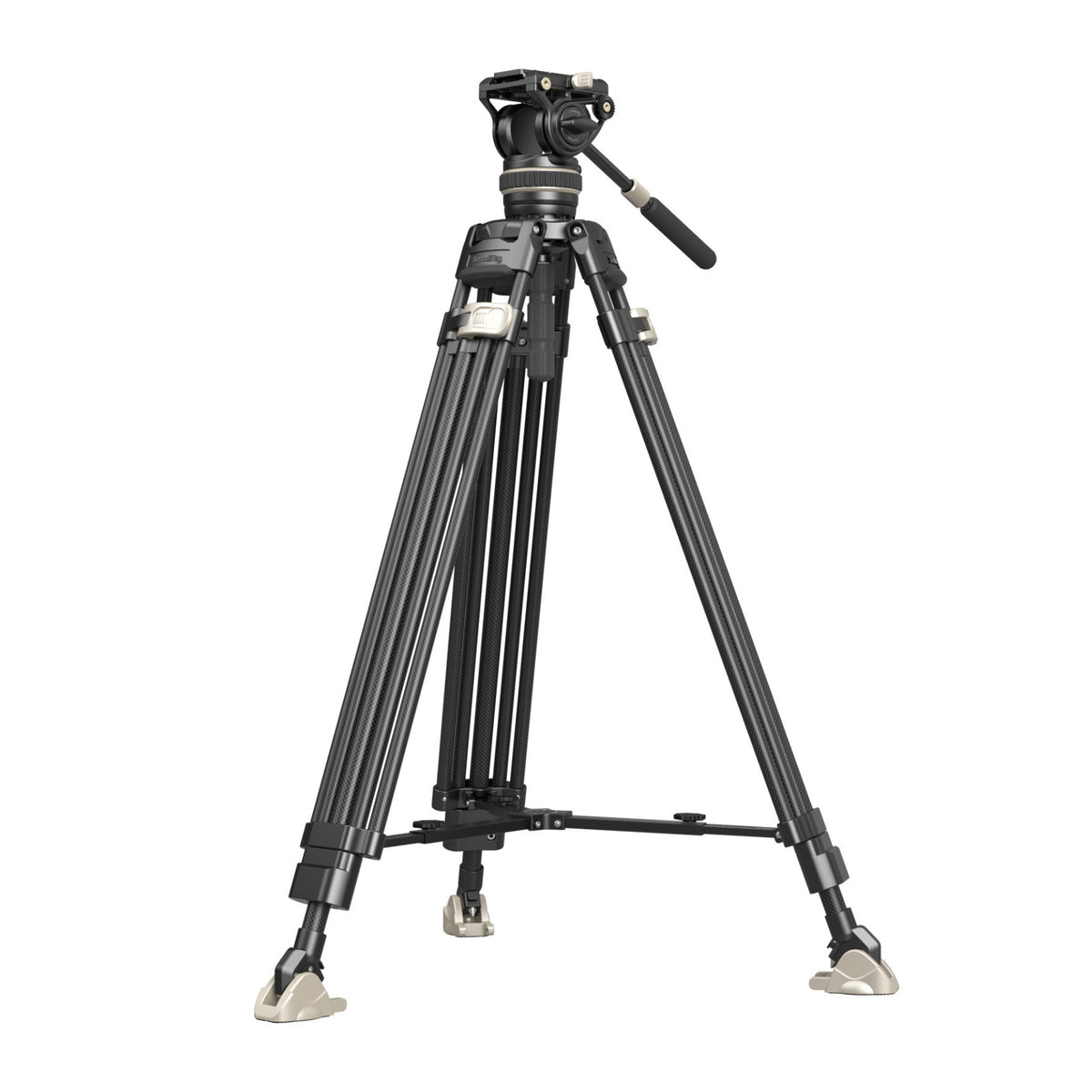 SmallRig FreeBlazer Heavy-Duty Carbon Fiber Tripod Kit with Fluid Head for Video