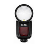 Godox V1S 76W TTL Round Head Camera Flash for Sony Cameras with 28 to 105mm Zoom Coverage
