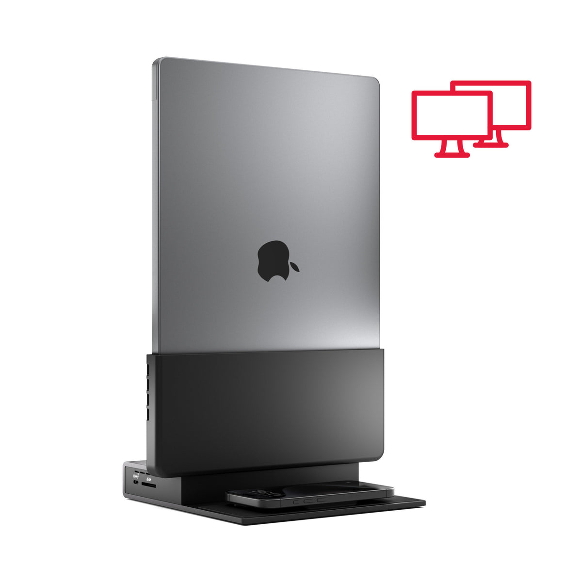 Brydge ProDock Duo Vertical Dual-Display Thunderbolt 4 Dock for MacBook Pro 16 Inch (M1-M5)