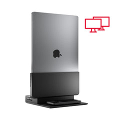 Brydge ProDock Duo Vertical Dual-Display Thunderbolt 4 Dock for MacBook Pro 16 Inch (M1-M5)