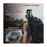 SmallRig x Potato Jet TRIBEX SE Hydraulic Aluminum Alloy Tripod with Integrated Fluid Head