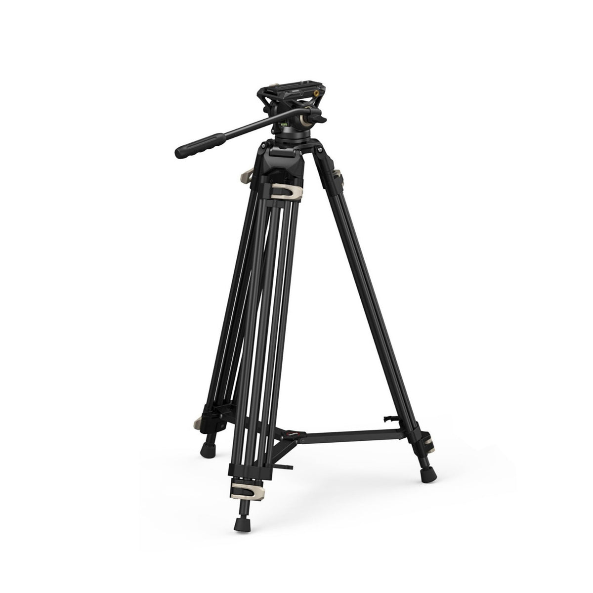SmallRig AD-01 Heavy-Duty Aluminum Camera Tripod with Fluid Head, Double Tube Legs, and Storage Bag