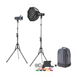 Westcott FJ100 100Ws Off Camera Strobe Sony 2-Light Backpack Bundle