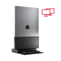 Brydge ProDock Duo Vertical Dual-Display Thunderbolt 4 Dock for MacBook