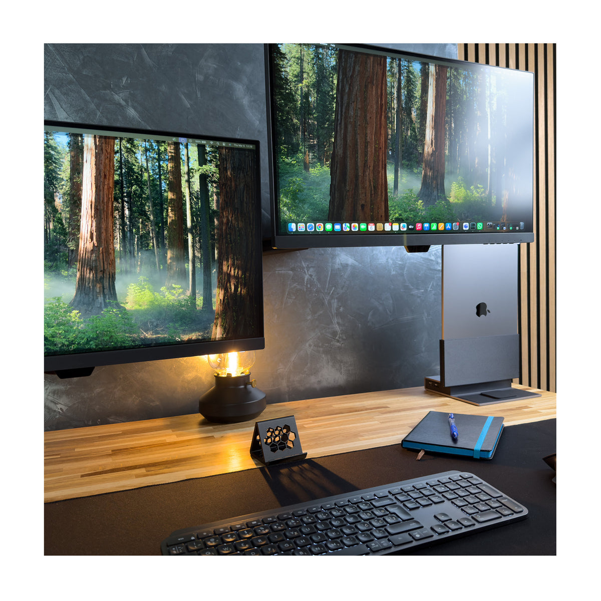 Brydge ProDock Duo Vertical Dual-Display Thunderbolt 4 Dock for MacBook