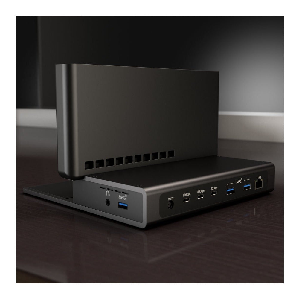 Brydge ProDock Trio 11 Port Triple Display Vertical Dock for MacBook Pro 14 inch