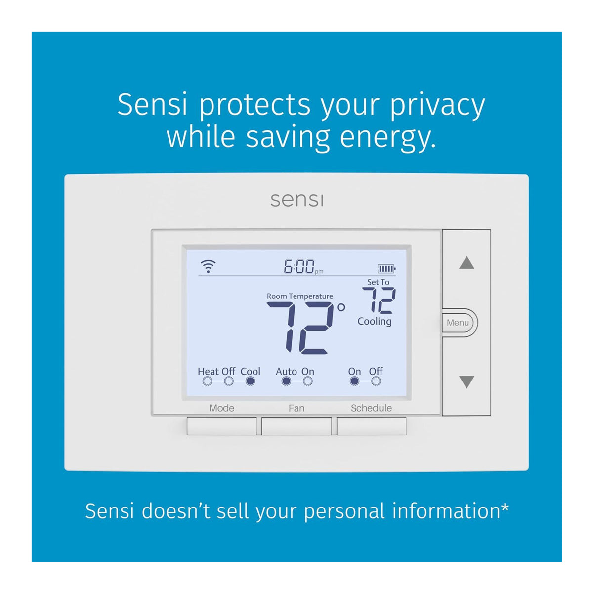 Sensi  ST55 Smart Thermostat, Wi-Fi, Alexa