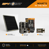 FORCE-PRO Trail Camera with Spypoint 10-Watts Battery Solar Panel Bundle