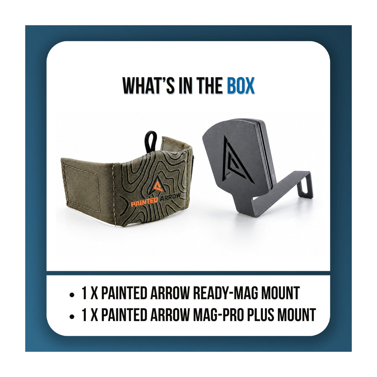 Painted Arrow The Minimalist Mount Kit with READY-MAG and MAG-PRO Plus Universal Magnetic Mounts