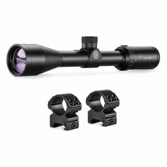 Hawke Nitrogen-Filled Vantage 3-9x40 Riflescope Bundle with 1-inch Mount Rings (Medium)