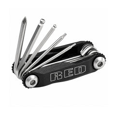 RED Digital Cinema Sidewinder Compact Folding Pocket Multi-tool with Glass-reinforced Nylon Housing