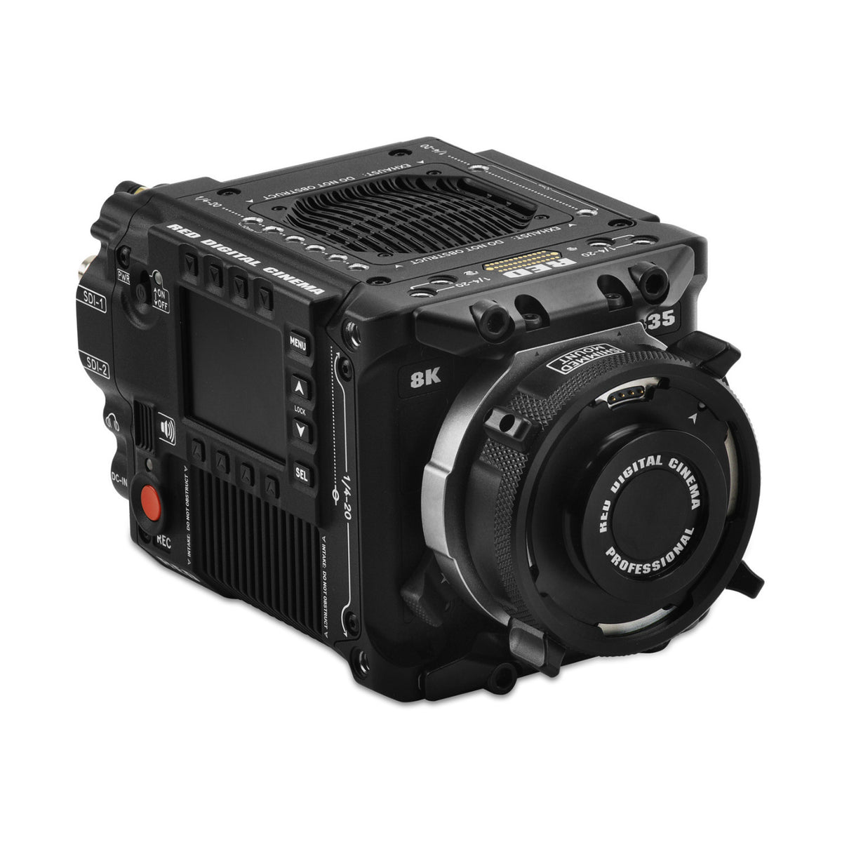 RED Digital Cinema V-RAPTOR RF to PL Adapter with Electronic ND Filter Pack
