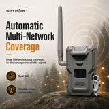 Spypoint FLEX-M2 Trail Camera 32MP with 90ft Detection Range 4-Pack Bundle with Accessories