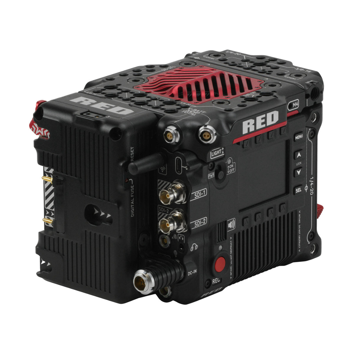 RED DIGITAL CINEMA V-RAPTOR Top Plate with Battery Adapter Plus (Gold Mount)