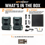Spypoint FLEX-M2 32MP Trail Camera with 90ft Detection Range and Solar Panel Bundle