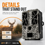 Spypoint 10-Watts Battery Solar Panel (15,000mAh) with FORCE-PRO Trail Camera Bundle