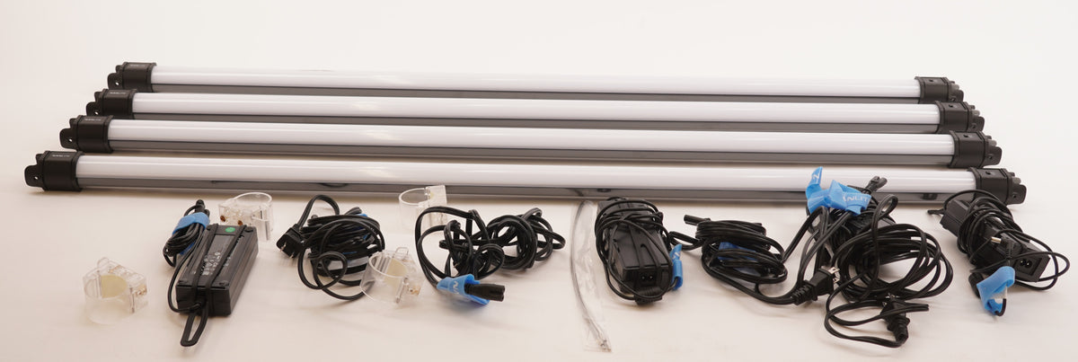 Nanlite PavoTube II 30C 4-Foot RGBWW LED Tube 4-Light Kit (Used)
