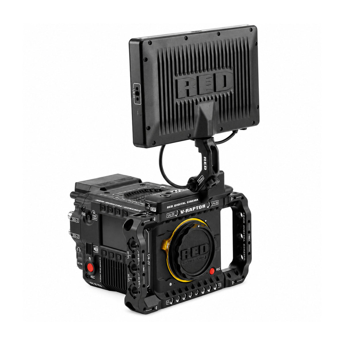 RED Digital Cinema 8K V-RAPTOR-X Z-Mount Cinema Camera Starter Pack with Batteries and Accessories