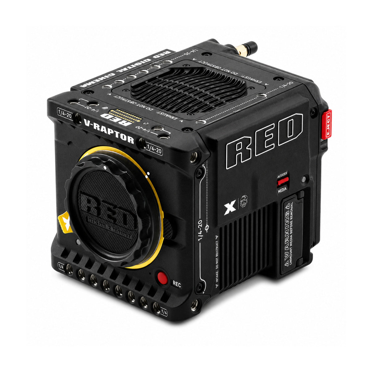 RED Digital Cinema 8K V-RAPTOR-X Z-Mount Cinema Camera Starter Pack with Batteries and Accessories