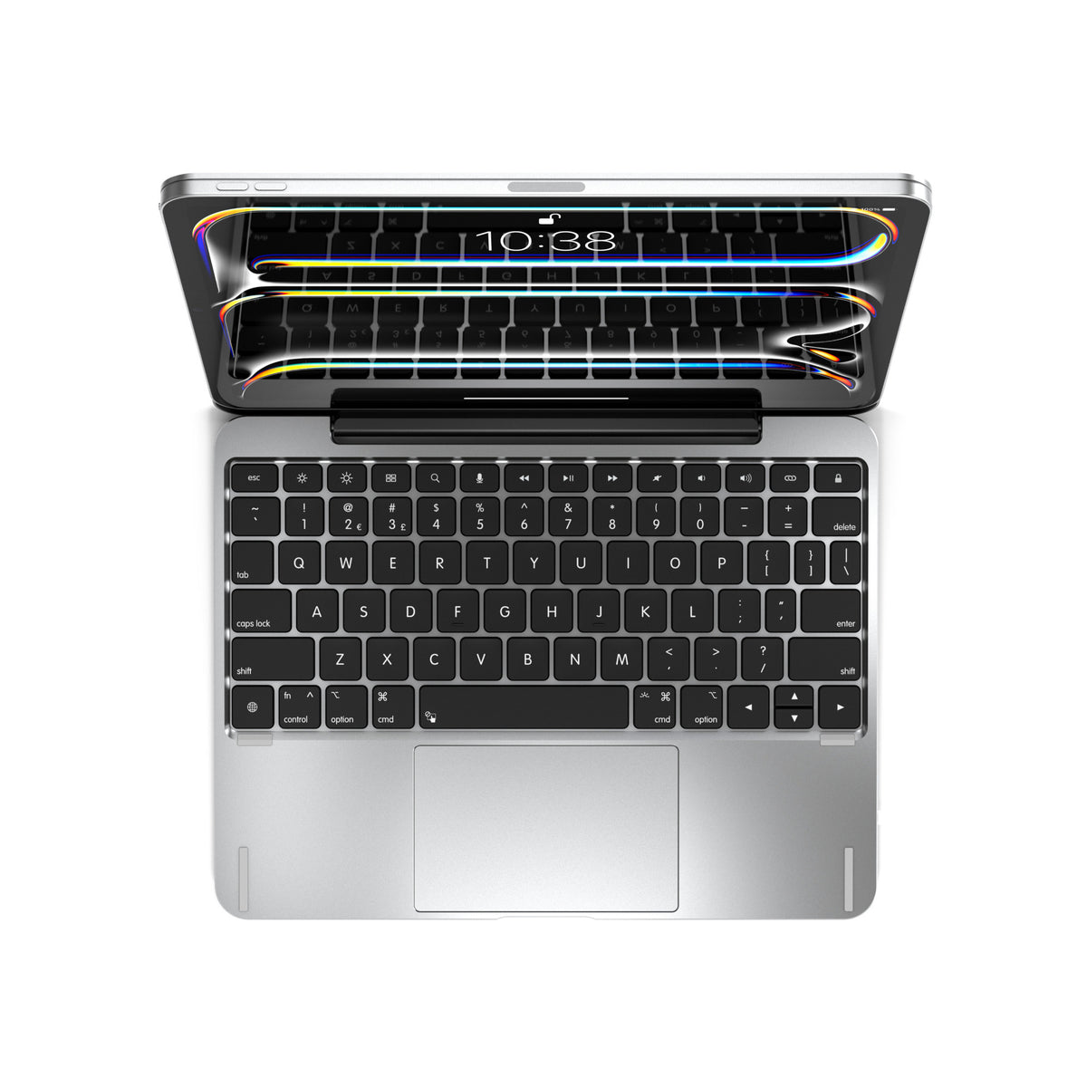 Brydge MAX 11.0 Aluminum Keyboard for 11 Inch iPad Air and Pro (Silver)