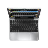 Brydge MAX 11.0 Aluminum Keyboard for 11 Inch iPad Air and Pro (Silver)