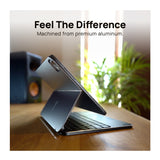 Brydge MAX 11.0 Aluminum Keyboard for 11 Inch iPad Air and Pro (Silver)