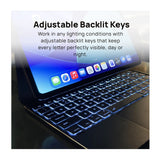Brydge MAX 11.0 Aluminum Keyboard for 11 Inch iPad Air and Pro (Silver)