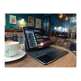 Brydge MAX 11.0 Aluminum Keyboard for 11 Inch iPad Air and Pro (Silver)