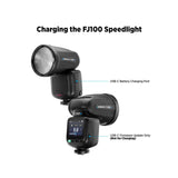 Westcott FJ Mini AC/DC Rechargeable USB-C Battery for FJ100 Strobe and Speedlight with USB-C Cable