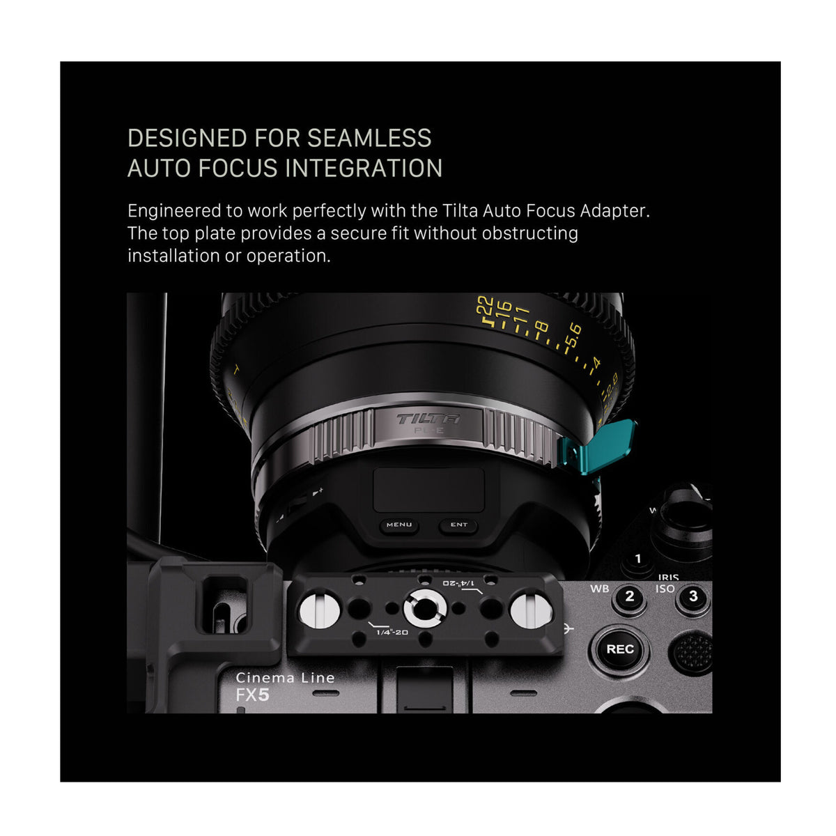 Tilta Camera Cage Base Kit for Sony FX5 (Black)