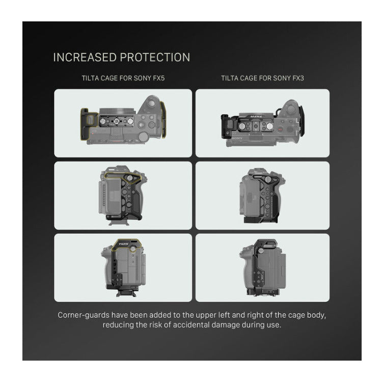 Tilta Camera Cage Power Kit for Sony FX5 (Black)