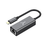 Brydge USB-C to RJ45 Gigabit Ethernet Adapter, 15 cm (Space Black)