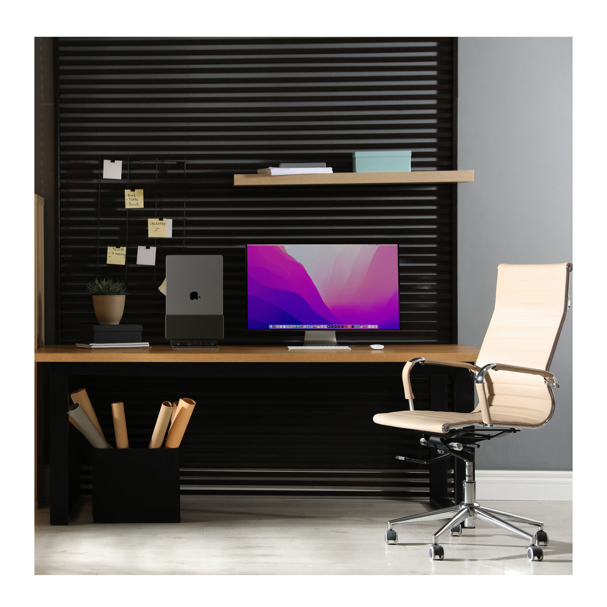 Brydge ProDock Solo Aluminum Vertical USB-C Dock for MacBook, Single 4K Display