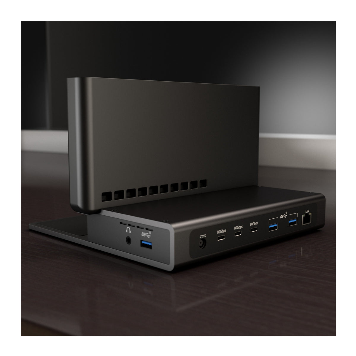 Brydge ProDock Trio Triple Display Vertical Docking Station for MacBook Pro