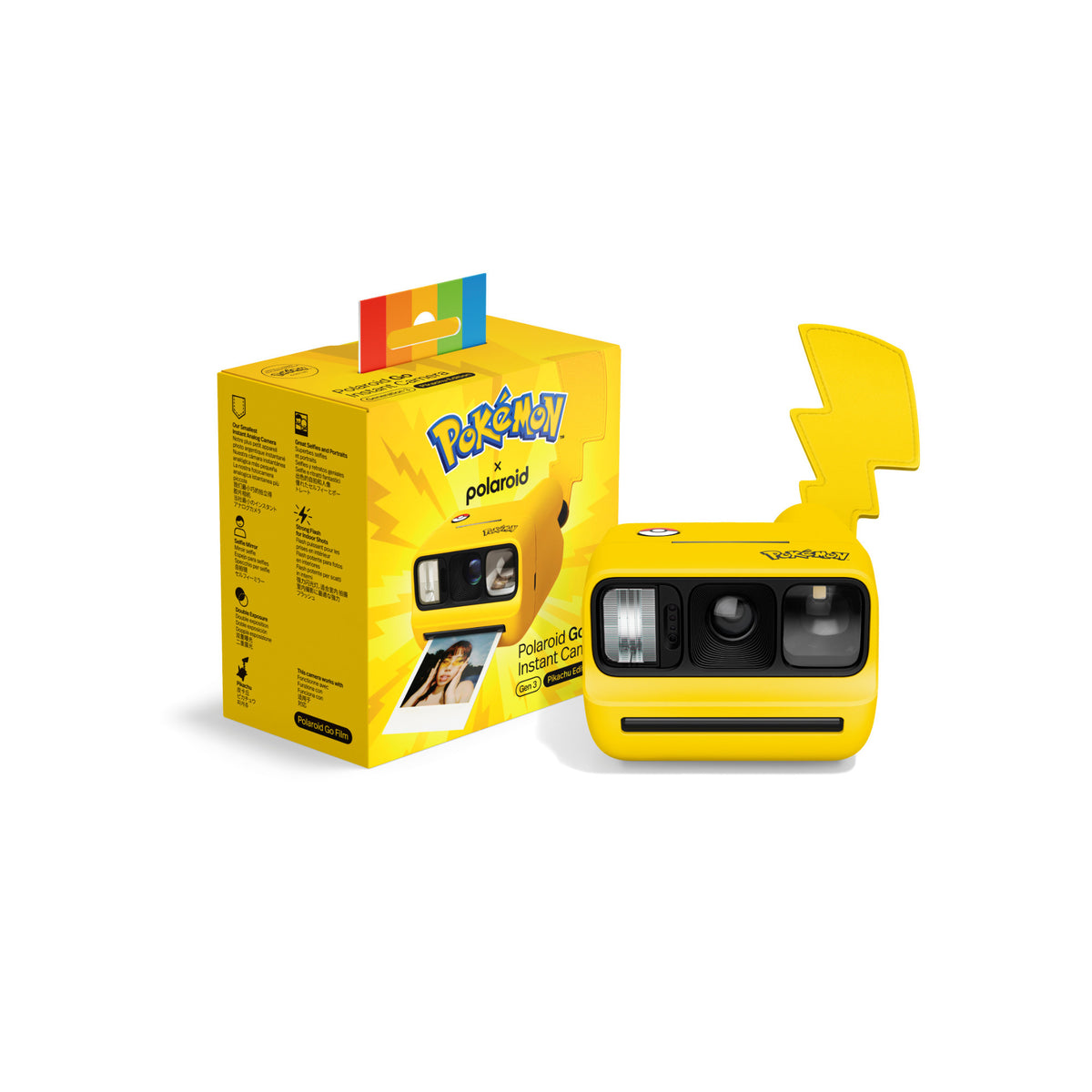 Polaroid Go Generation 3 Pokémon Edition Instant Camera (Pikachu)