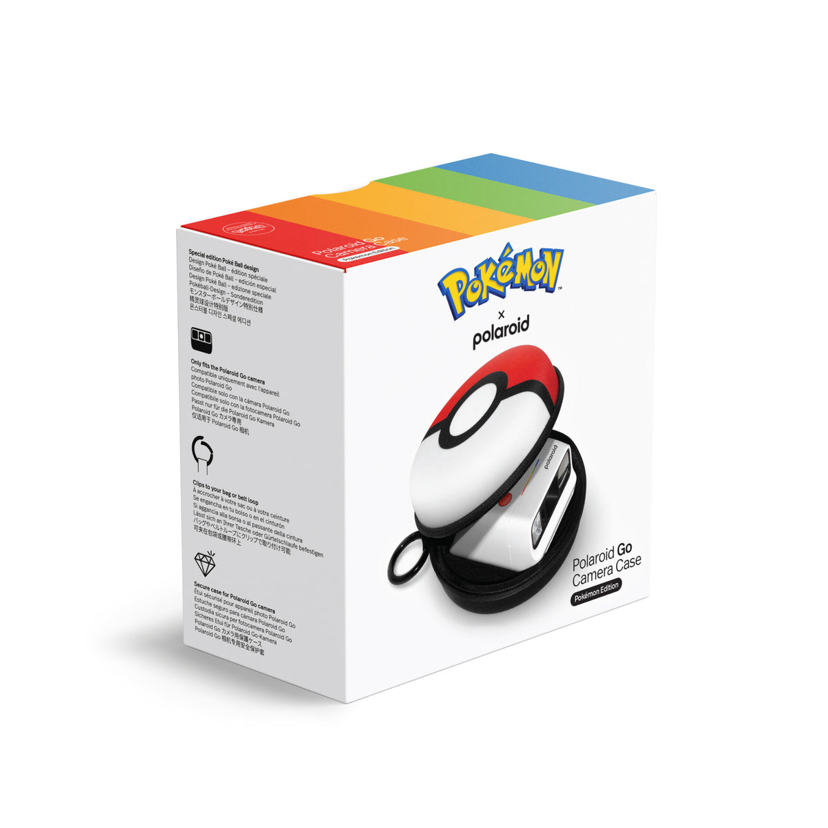 Polaroid Go Camera Case Pokémon Edition (Polyester Fiber and Zinc Alloy Build)