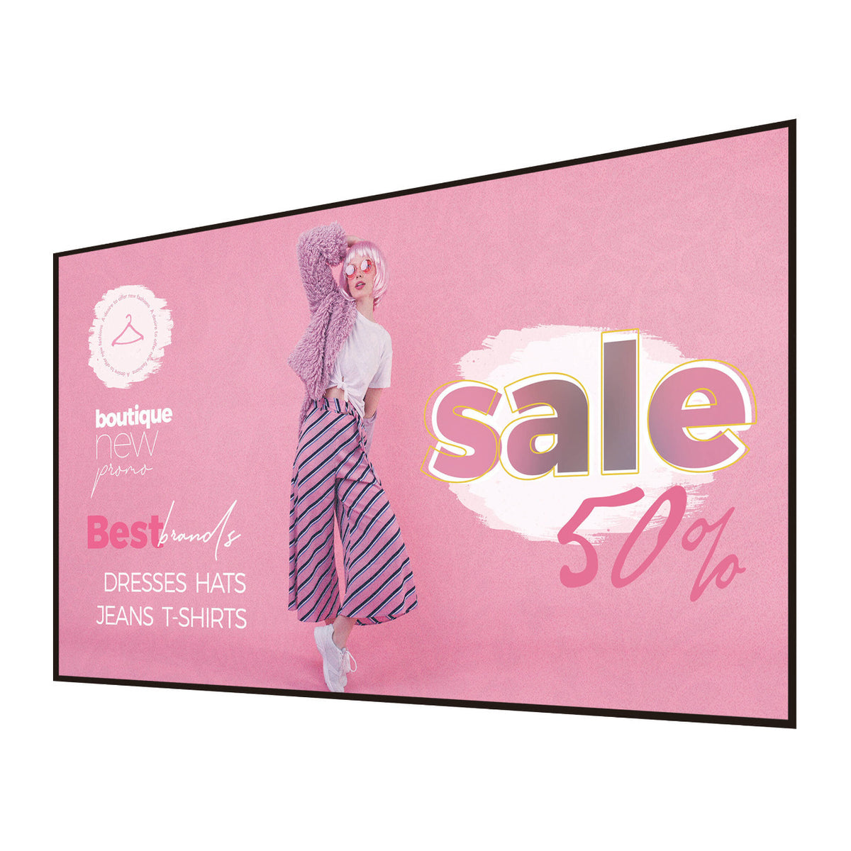 Sony Bravia EZ20L Series 75 Inch Professional Display UHD 4K HDR Commercial Monitor