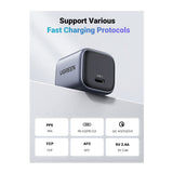 UGREEN Nexode 30W GaN II USB-C Wall Charger