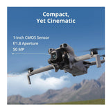 DJI Mini 5 Pro (Gray) Fly More Combo with DJI RC 2, 4 Battery Bundle (13 Items)