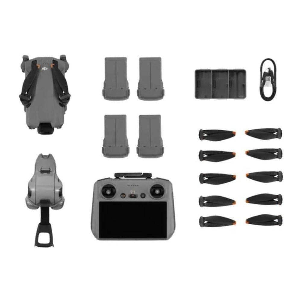 DJI Mini 5 Pro (Gray) Fly More Combo with DJI RC 2, 4 Battery Bundle (13 Items)