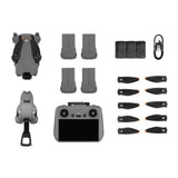 DJI Mini 5 Pro (Gray) Fly More Combo with DJI RC 2, 4 Battery Bundle (13 Items)