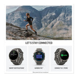 Garmin fenix 9 43mm AMOLED GPS Smartwatch (Titanium/Pebble Gray)