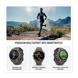 Garmin fenix 9 AMOLED GPS 47mm Smartwatch (Titanium/Pebble Gray)
