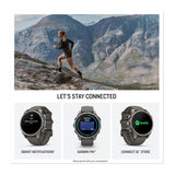 Garmin fenix 9 AMOLED GPS 47mm Smartwatch (Titanium/Pebble Gray)