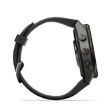 Garmin fenix 9 Pro AMOLED GPS 43mm Multisport Smartwatch (Carbon Gray DLC Titanium/Pebble Gray Band)